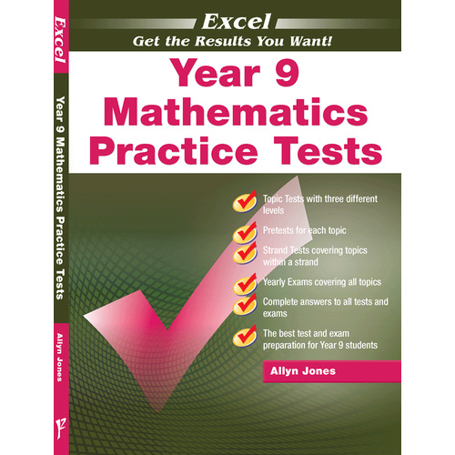Excel - Year 9 Mathematics Practice Tests