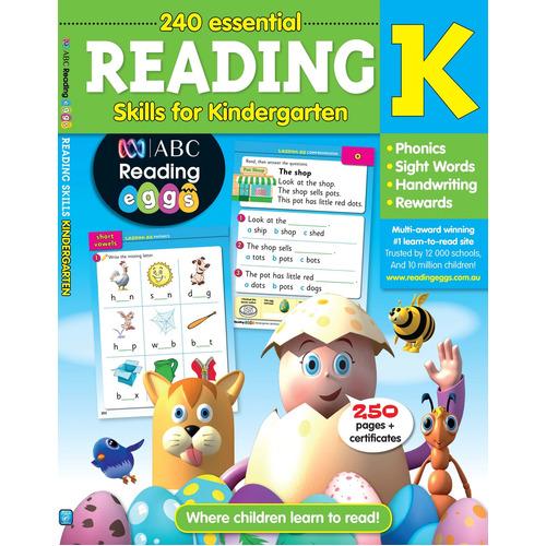 ABC Reading Eggs Reading Skills Kindergarten