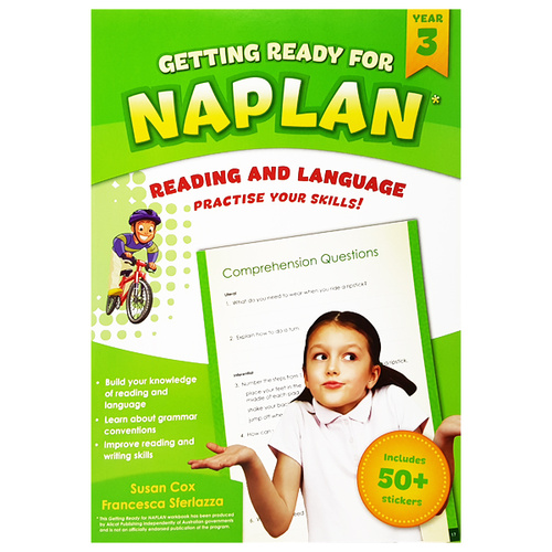 Getting Ready For Naplan Reading And Language Year 3