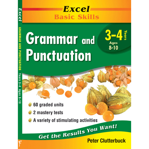 Excel Basic Skills - Grammar and Punctuation Years 3 - 4