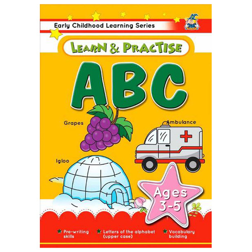 Learn & Practise ABC Uppercase Ages 3-5