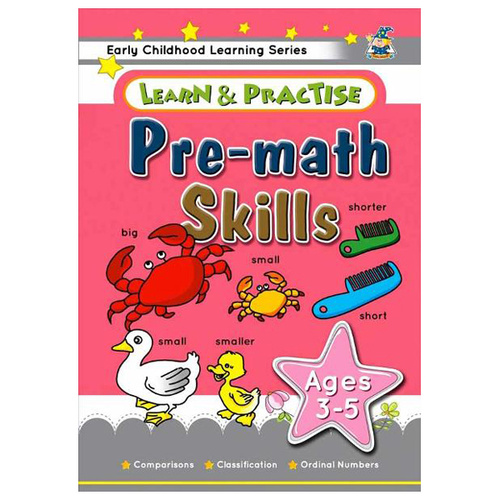 Learn & Practise Pre-math Skills Ages 3-5
