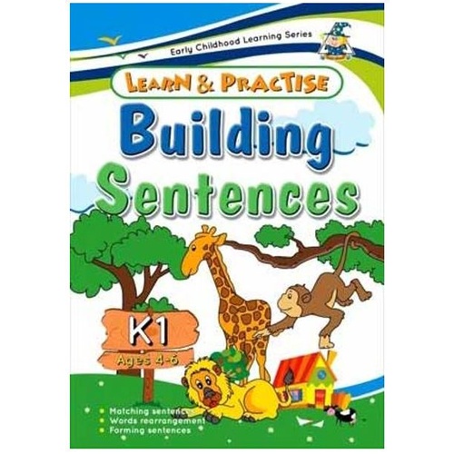 Learn & Practise Sentence Building K1 Ages 4-6