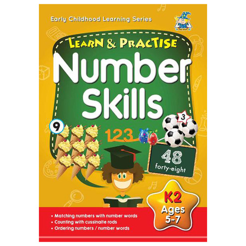Learn & Practise Number Skills K2 Ages 5-7