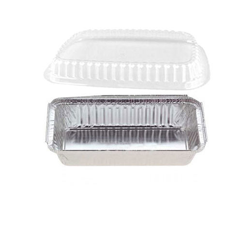 Foil -7219 Clear Lid + Rectangle Tray