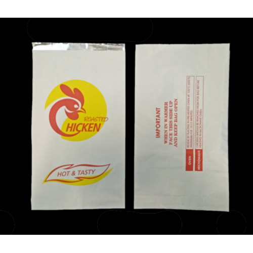 Foil Chicken Printed  Bags Jumbo (305x178x70mm) 250pcs