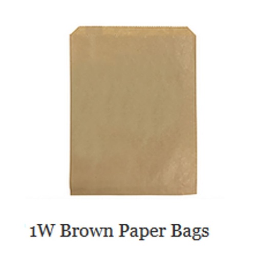 Paper Bags Brown 1W 500pk