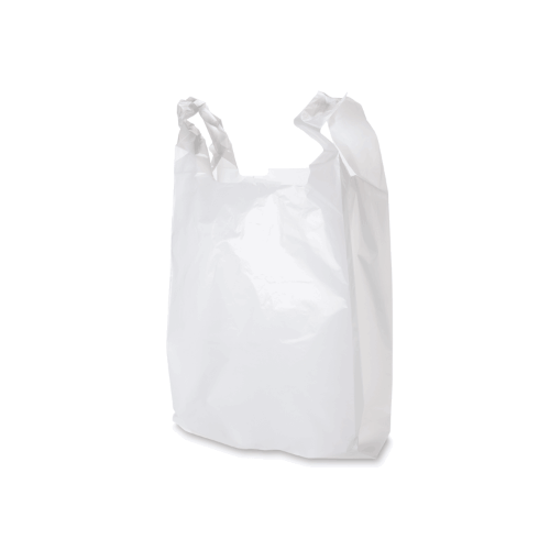 38MICS Medium White Retail Bags Single Pack