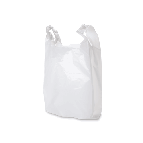 38MICS Extra Large White Retail Bags Single Pack