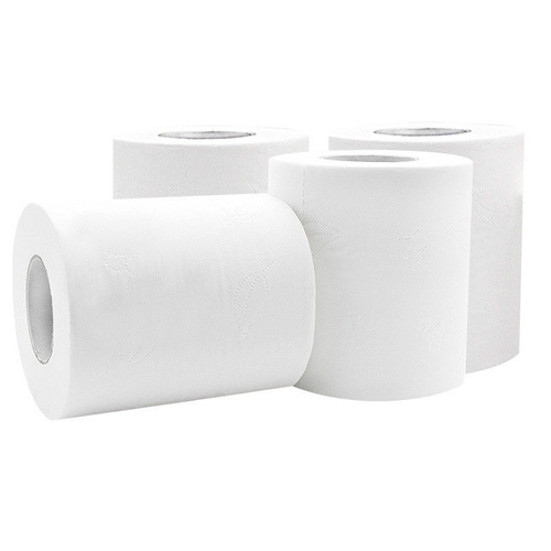 Commercial Plain White Toilet Tissues 2PLY 700 Sheets 12 Rolls