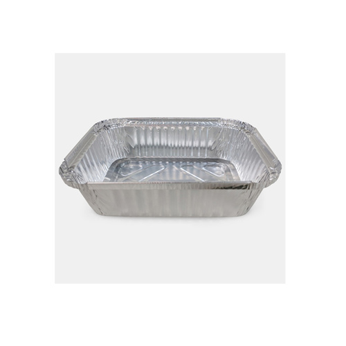 Foil - 7419 Rectangle Tray And Paper Lid 125PK 