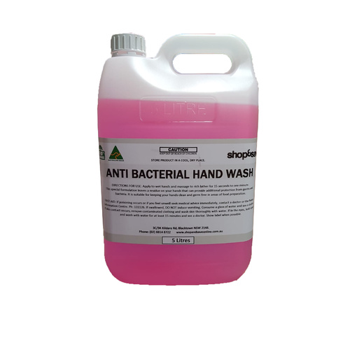 Shop & Save Anti Bacterial Hand Wash 5Lt