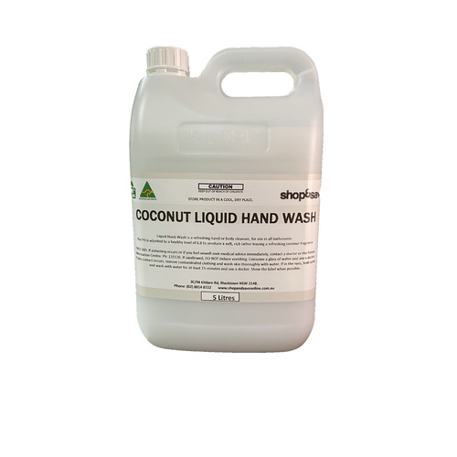 Shop & Save Liquid Hand Wash Coconut 5L