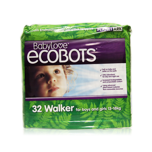 Baby Love Ecobots Premium Environmentally Sensitive Nappies Walker
