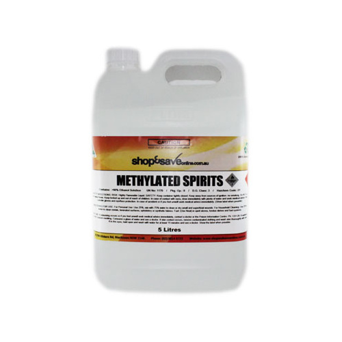 Shop & Save Methylated Spirits 5Lt