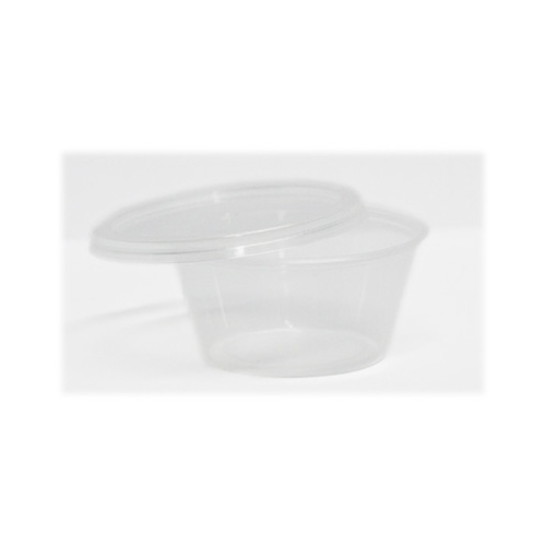 CTN1000 4oz Takeaway Container Round Sauce With Lids